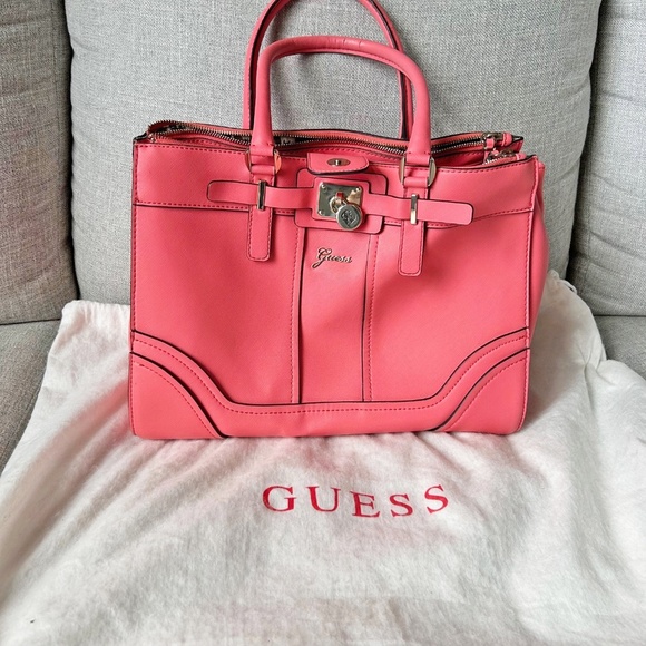 Vintage Guess Satchel Purse - Picture 5 of 15